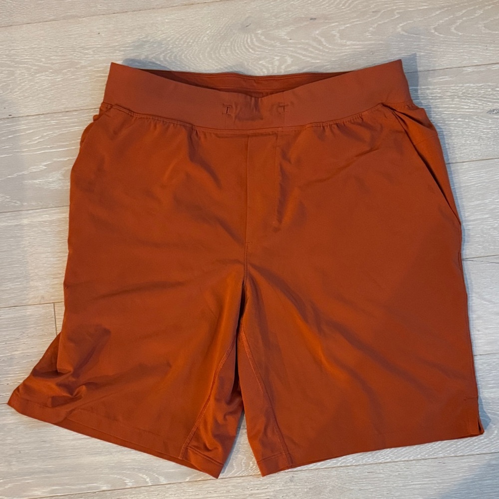 Lululemon Athletica Burnt Orange Shorts